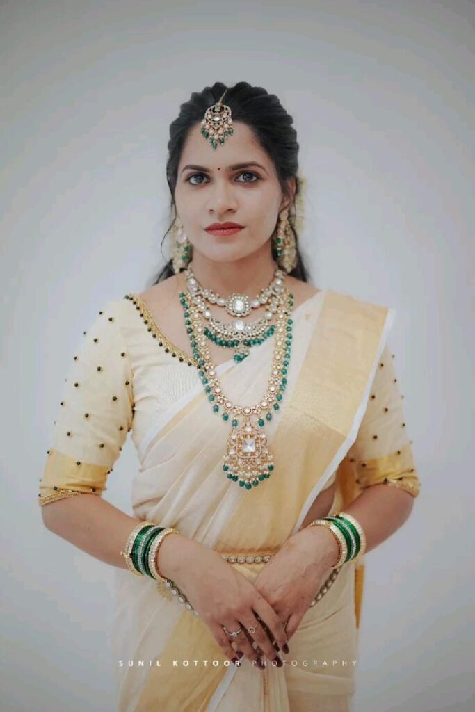 gold plated wedding jewellery